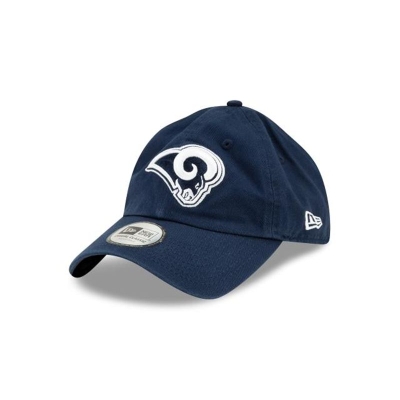 Blue Los Angeles Rams Hat - New Era NFL Casual Classic Adjustable Caps USA2306897